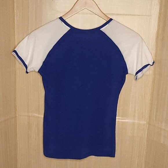 Kansas City Royals MLB Classic Shimmer Logo Top Medium - Picture 2 of 6